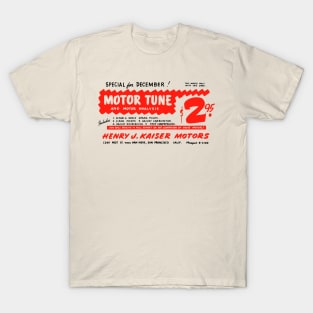 MOTOR TUNE-UP - 1950s advert T-Shirt